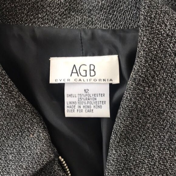 AGB Byer California zip front jacket, size 12 - Picture 7 of 7